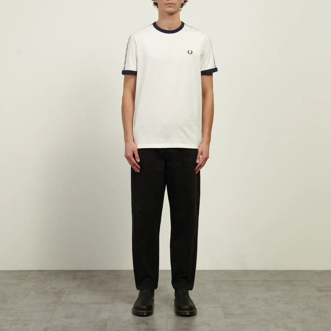 Fred Perry Мужская футболка Taped Ringer Regular