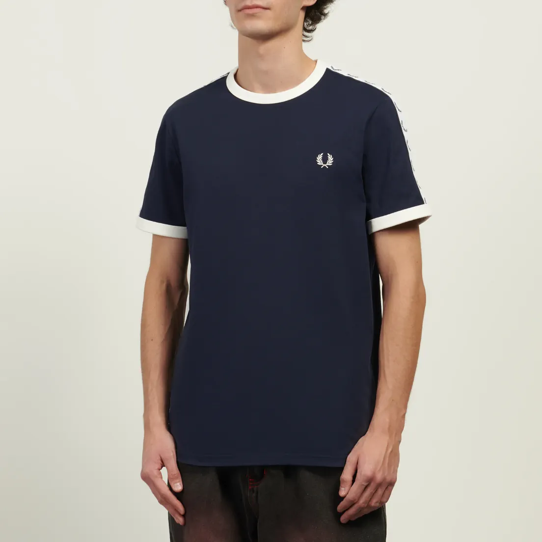 Fred Perry Мужская футболка Taped Ringer Regular