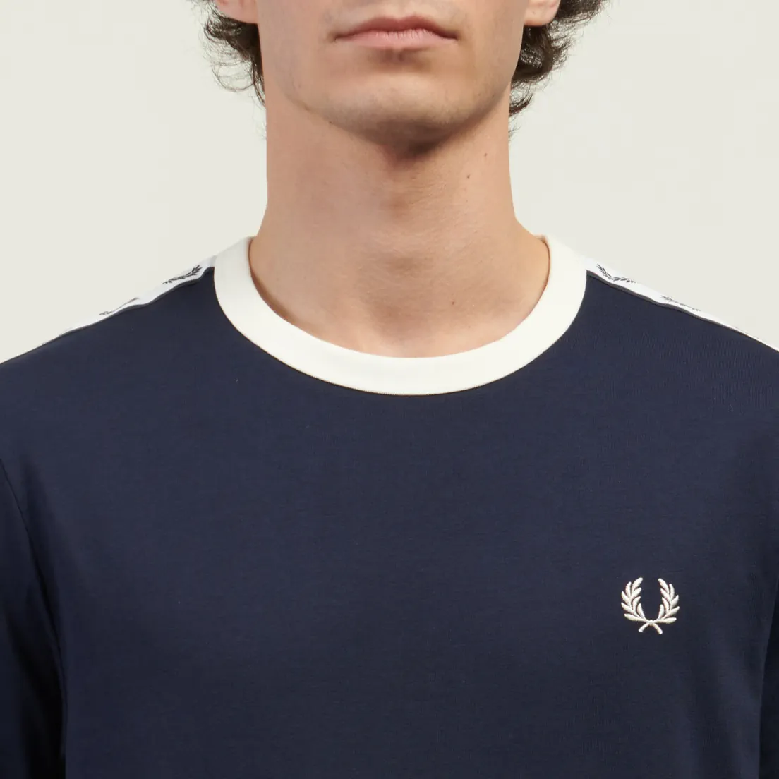 Fred Perry Мужская футболка Taped Ringer Regular
