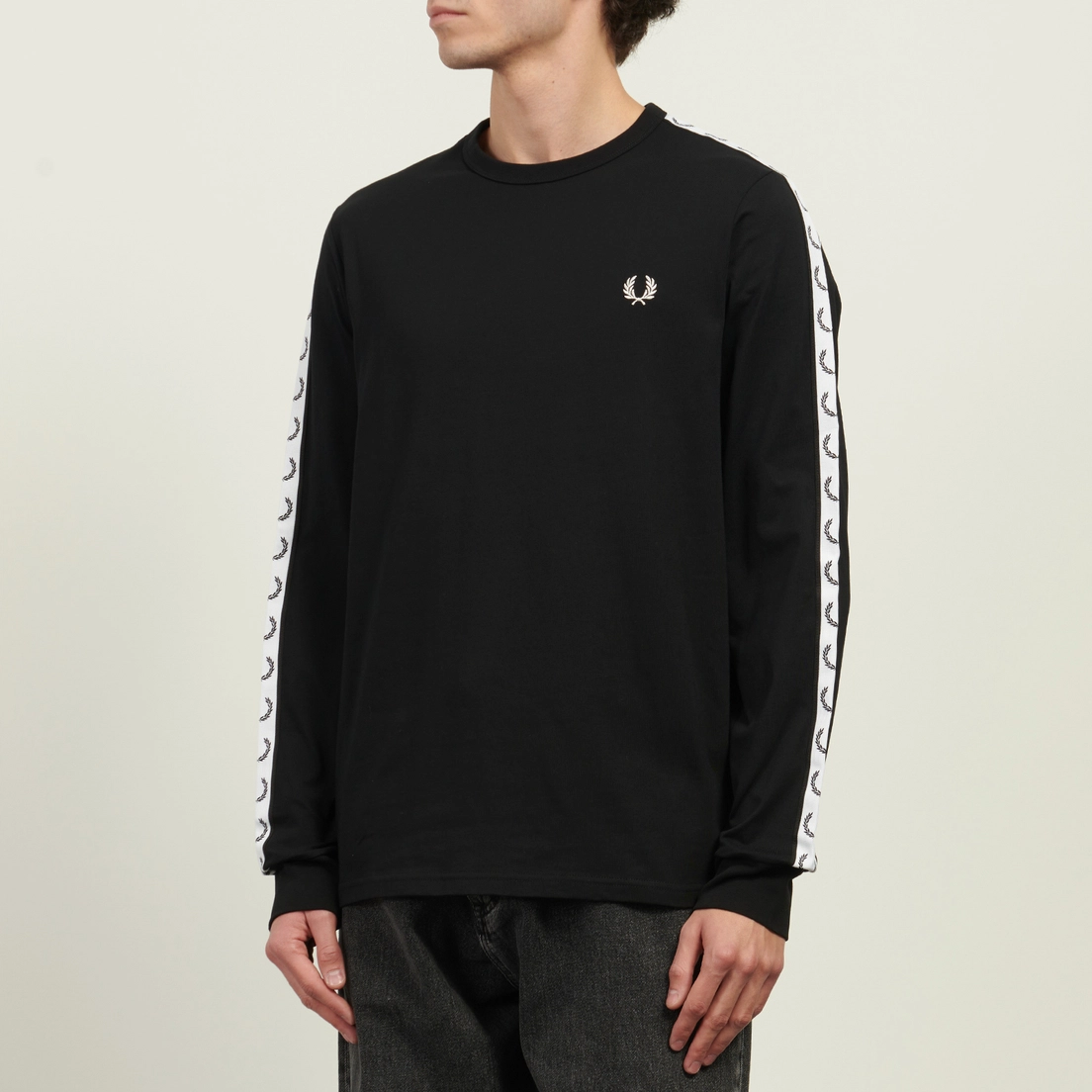 Fred Perry Мужской лонгслив Taped
