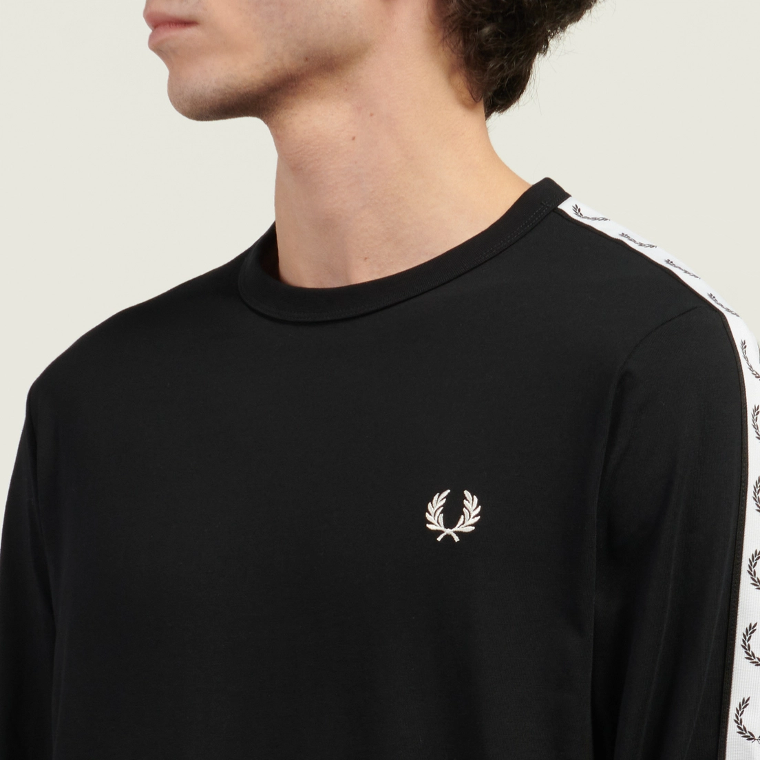 Fred Perry Мужской лонгслив Taped