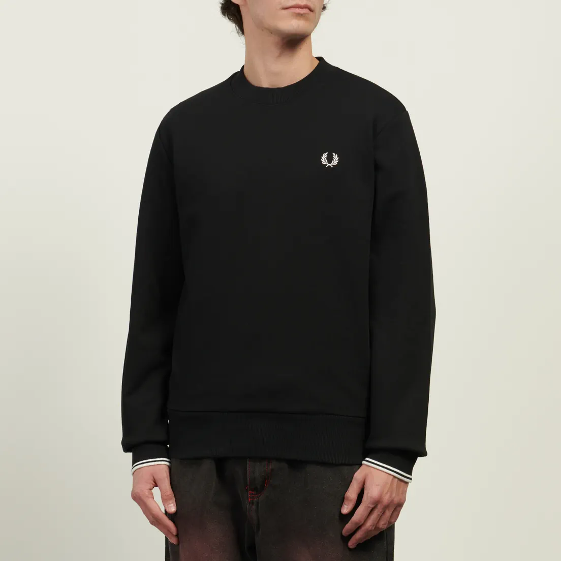 Fred Perry Мужская толстовка Crew Neck