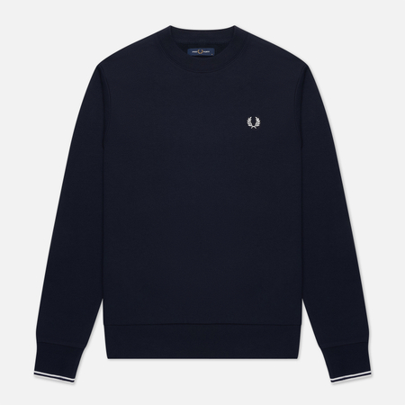 Мужская толстовка Fred Perry Crew Neck, цвет синий, размер L