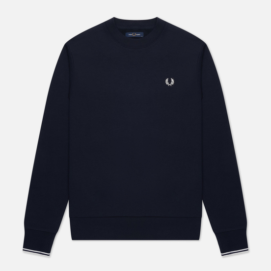 Мужская толстовка Fred Perry Crew Neck Navy/White