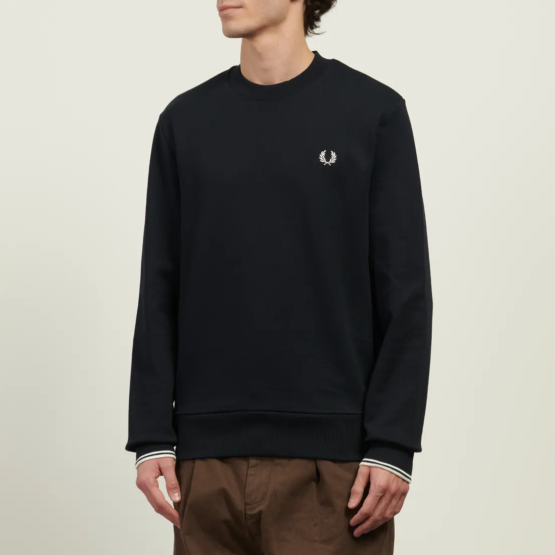 Fred Perry Мужская толстовка Crew Neck