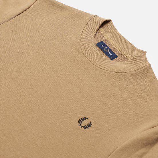Мужская толстовка Fred Perry Crew Neck Warm Stone