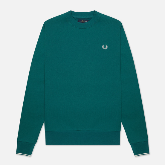 Мужская толстовка Fred Perry Crew Neck Light Petrol