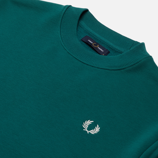 Мужская толстовка Fred Perry Crew Neck Light Petrol
