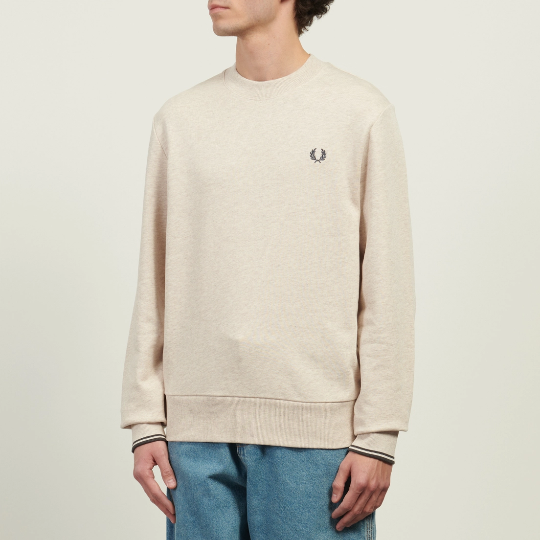 Fred Perry Мужская толстовка Crew Neck