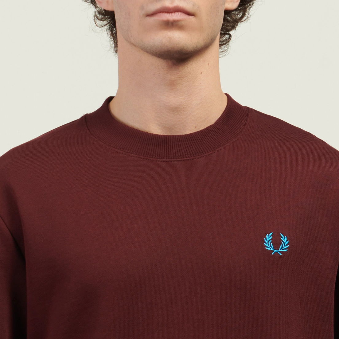 Fred Perry Мужская толстовка Crew Neck