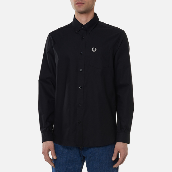 Мужская рубашка Fred Perry Oxford Black