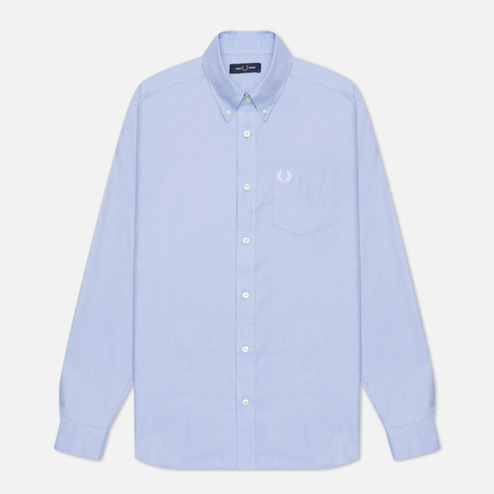 Мужская рубашка Fred Perry Oxford Light Smoke