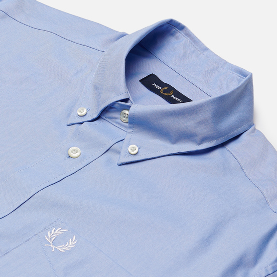 Мужская рубашка Fred Perry Oxford Light Smoke