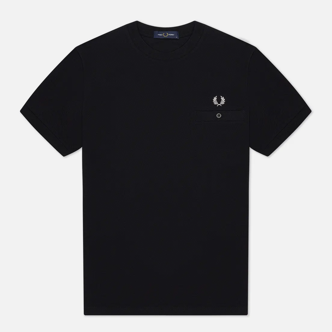 Fred Perry Мужская футболка Modernist Streetwear Pocket Detail Pique