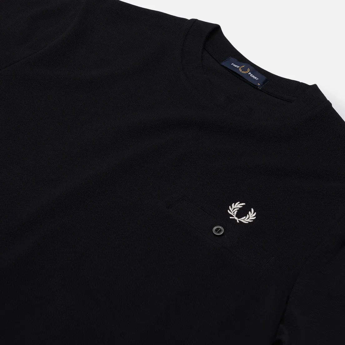Fred Perry Мужская футболка Modernist Streetwear Pocket Detail Pique
