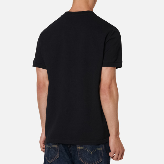Мужская футболка Fred Perry Modernist Streetwear Pocket Detail Pique Black