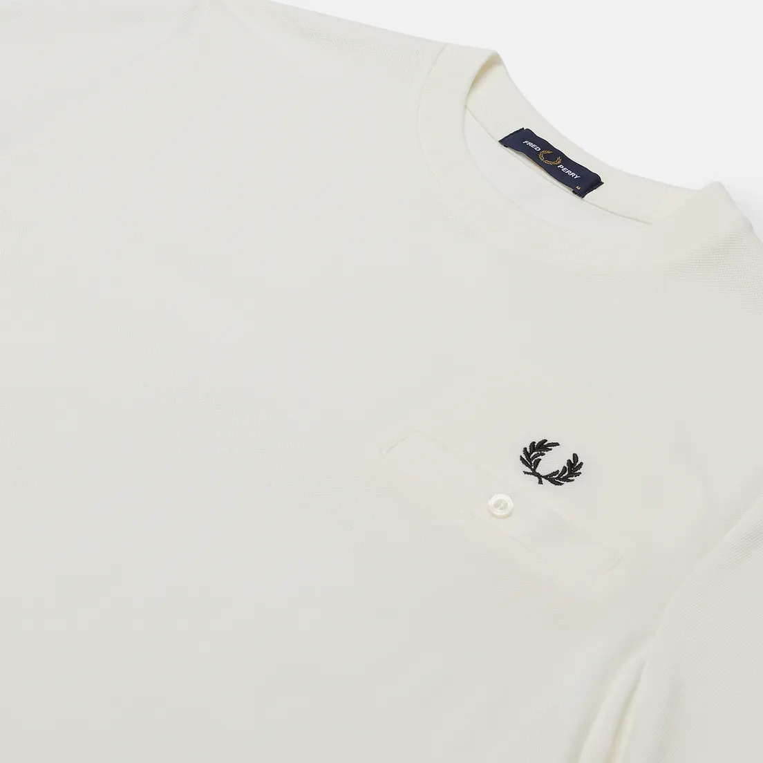 Fred Perry Мужская футболка Modernist Streetwear Pocket Detail Pique