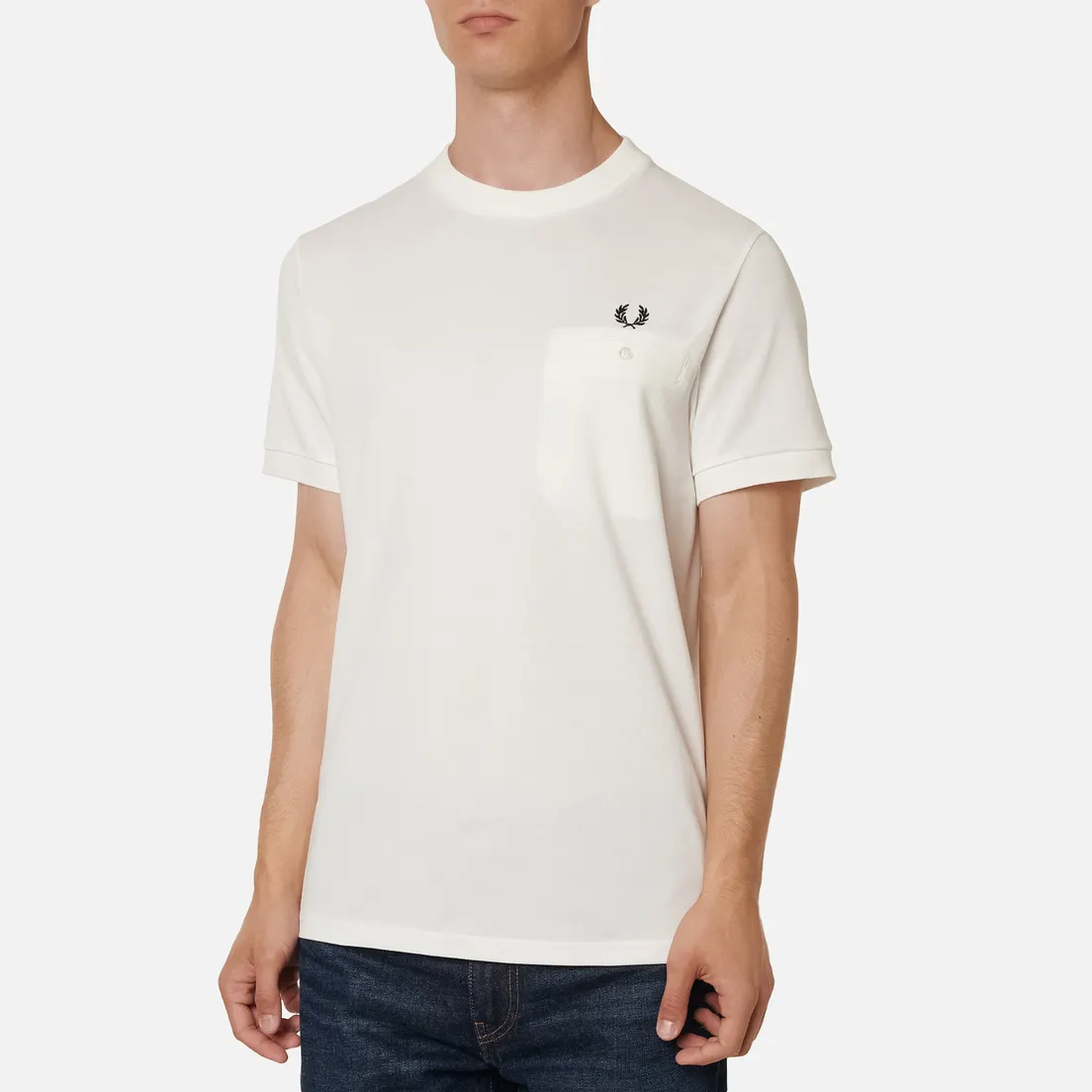 Fred Perry Мужская футболка Modernist Streetwear Pocket Detail Pique