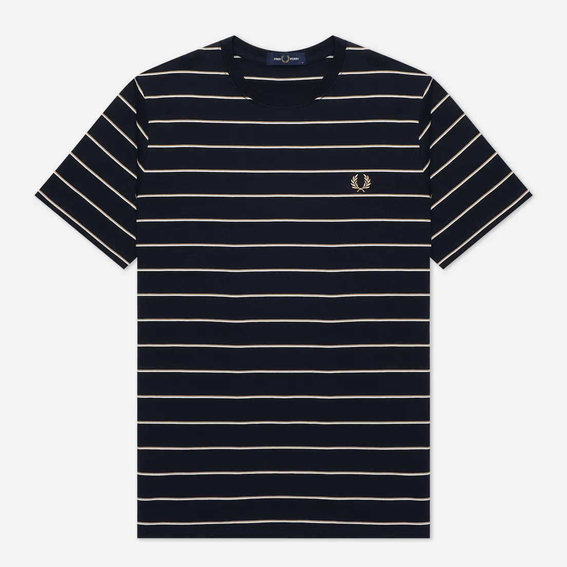 Fred Perry Мужская футболка Colour Block Fine Stripe