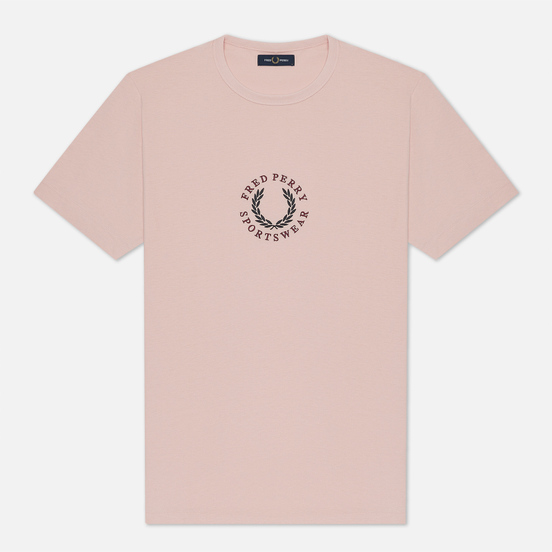 Мужская футболка Fred Perry Modernist Streetwear Branded Silver Pink