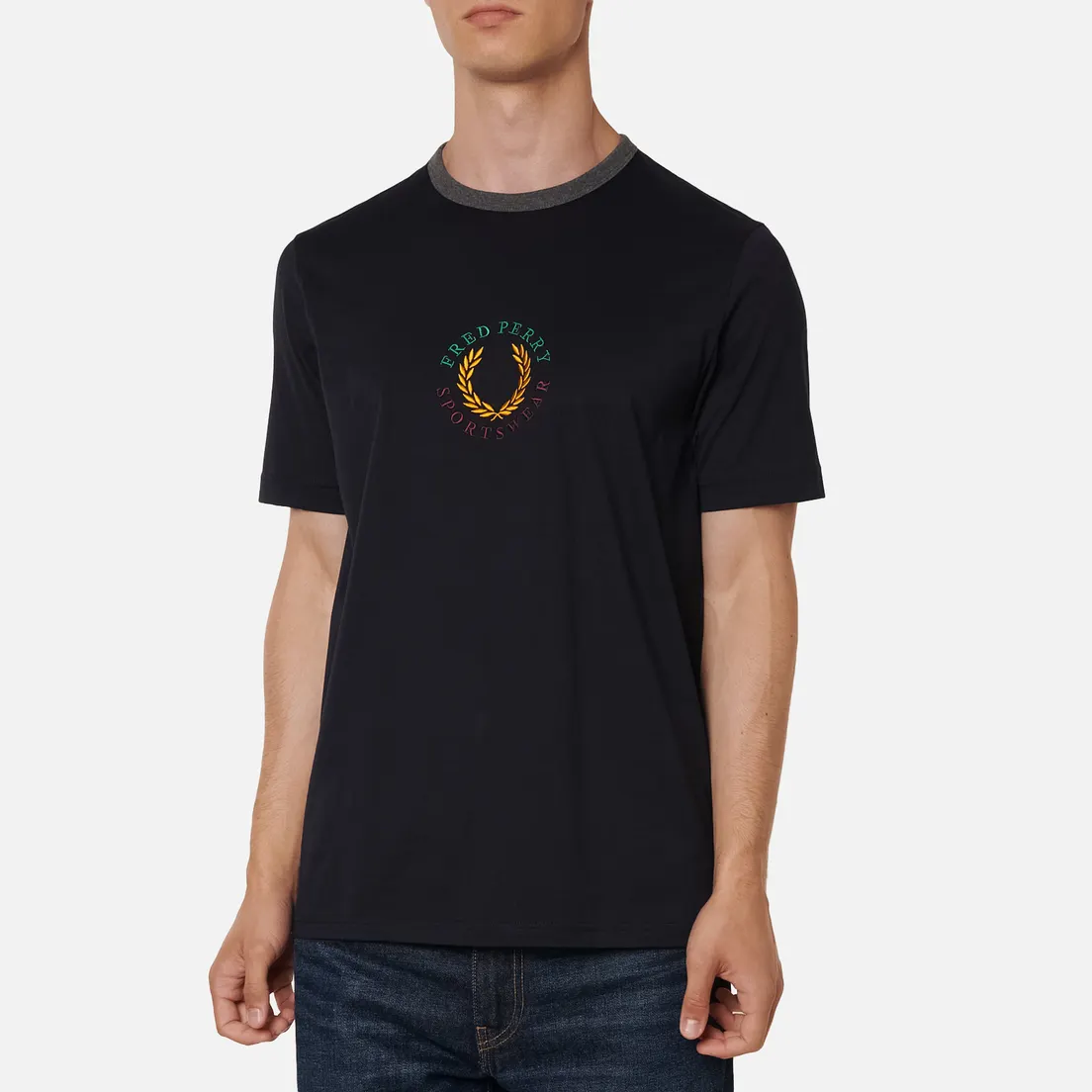 Fred Perry Мужская футболка Modernist Streetwear Branded