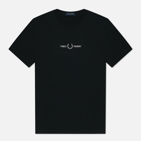 Мужская футболка Fred Perry Colour Block Graphic Black