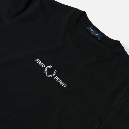 Мужская футболка Fred Perry Colour Block Graphic Black