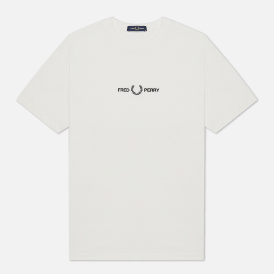 Мужская футболка Fred Perry Colour Block Graphic Snow White