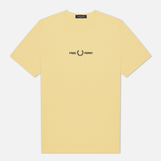 Мужская футболка Fred Perry Colour Block Graphic Daffodil