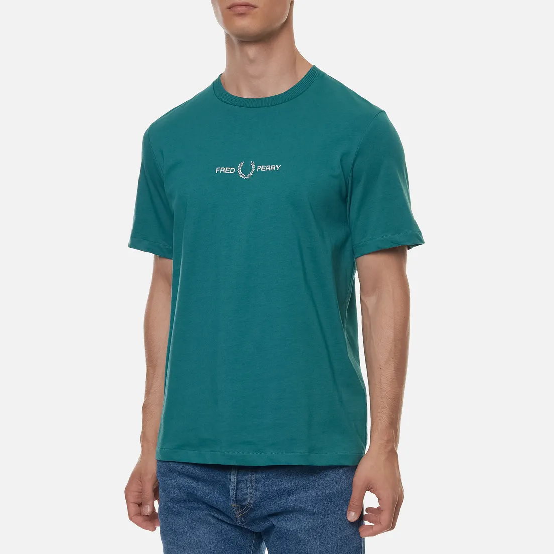 Fred Perry Мужская футболка Colour Block Graphic