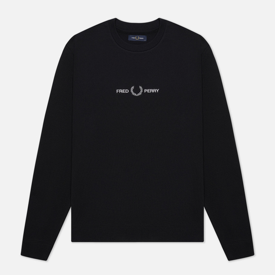 Мужская толстовка Fred Perry Colour Block Graphic Black