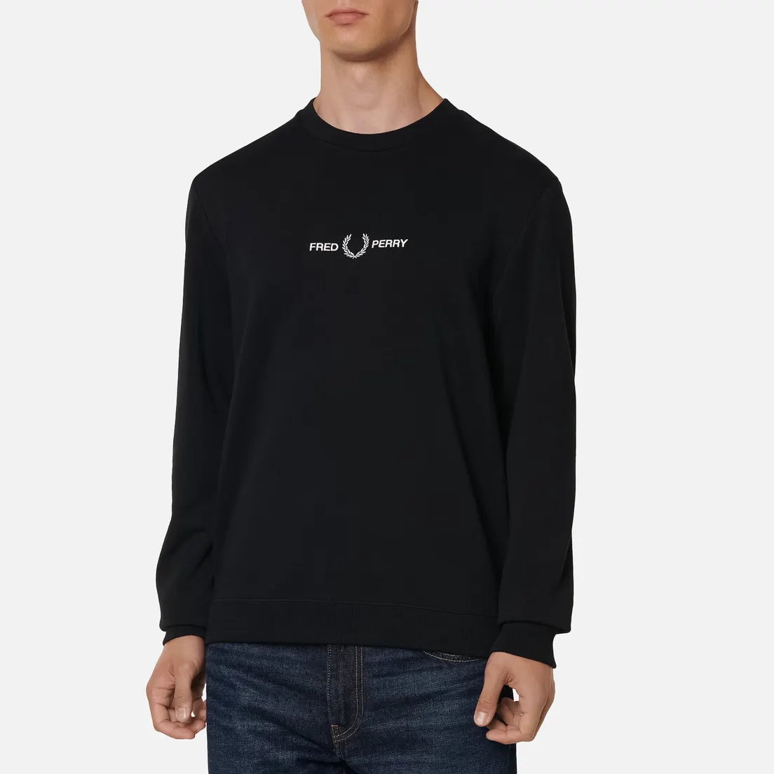 Fred Perry Мужская толстовка Colour Block Graphic