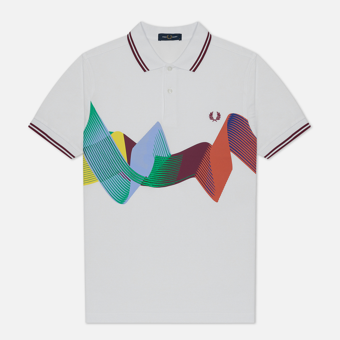 Fred Perry Мужское поло Abstract Sport