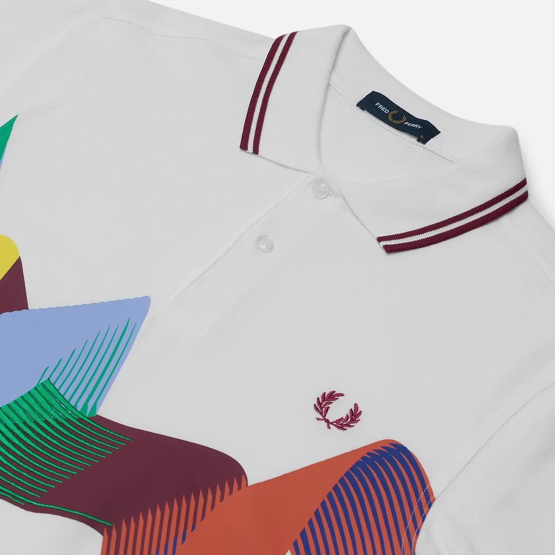 Fred Perry Мужское поло Abstract Sport