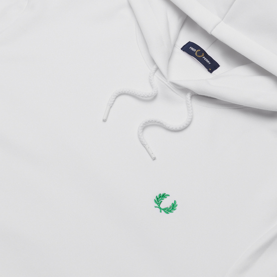 Мужская толстовка Fred Perry Abstract Sport Hoodie White