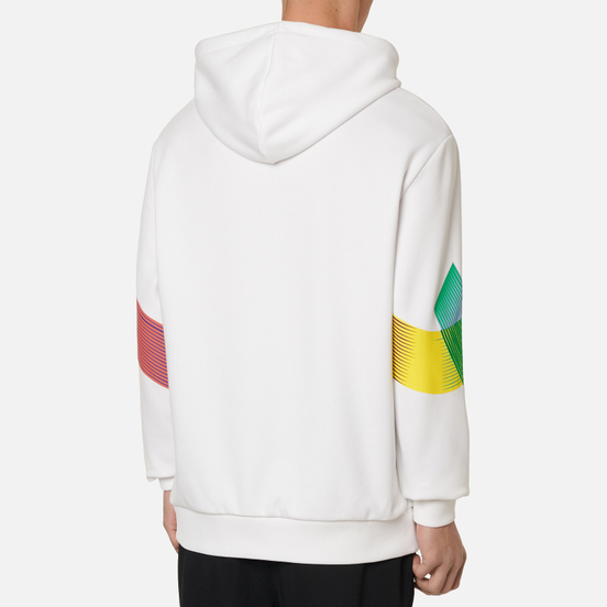 Мужская толстовка Fred Perry Abstract Sport Hoodie White