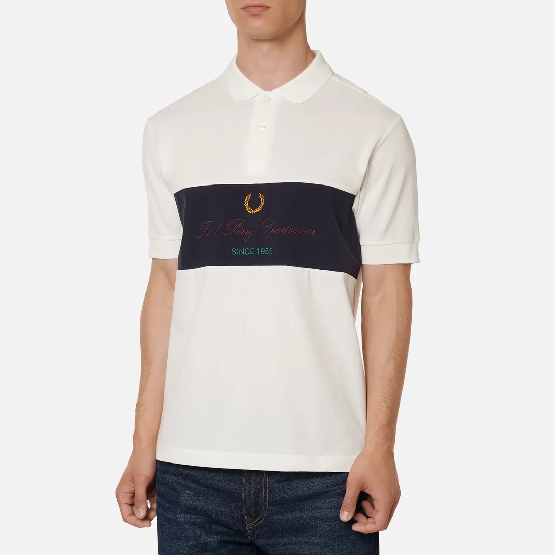 Fred Perry Мужское поло Modernist Streetwear Archive Branding