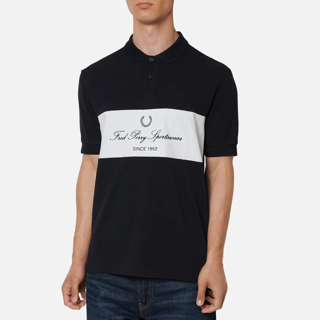 Fred Perry Мужское поло Modernist Streetwear Archive Branding