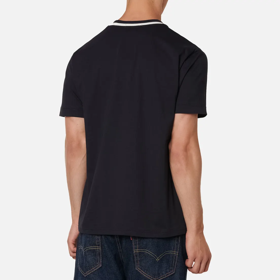 Fred Perry Мужская футболка Modernist Streetwear Script Embroidered
