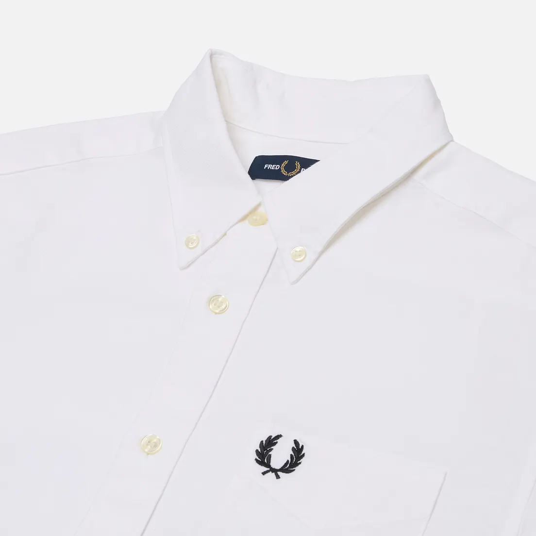 Fred Perry Мужская рубашка Oxford Regular Short Sleeve