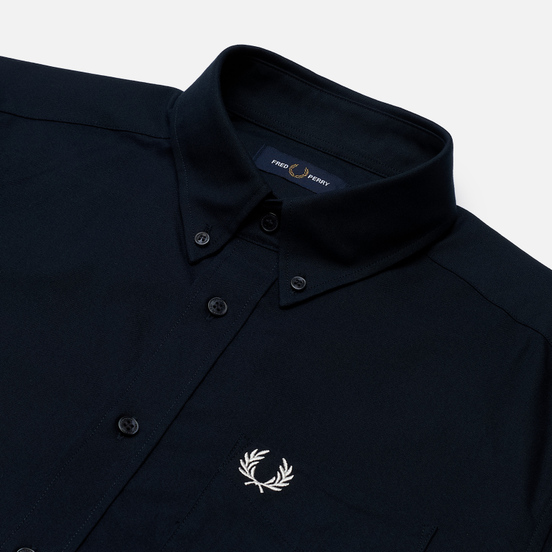 Мужская рубашка Fred Perry Twin Tipped Navy