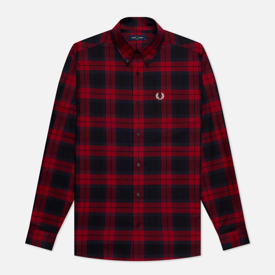 Fred Perry Мужская рубашка Bold Tartan