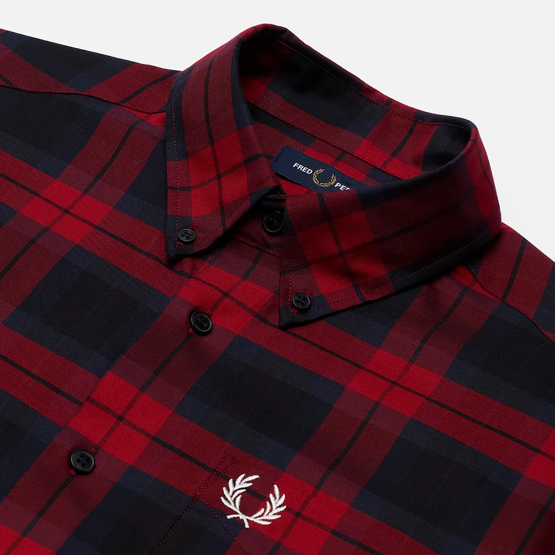 Fred Perry Мужская рубашка Bold Tartan
