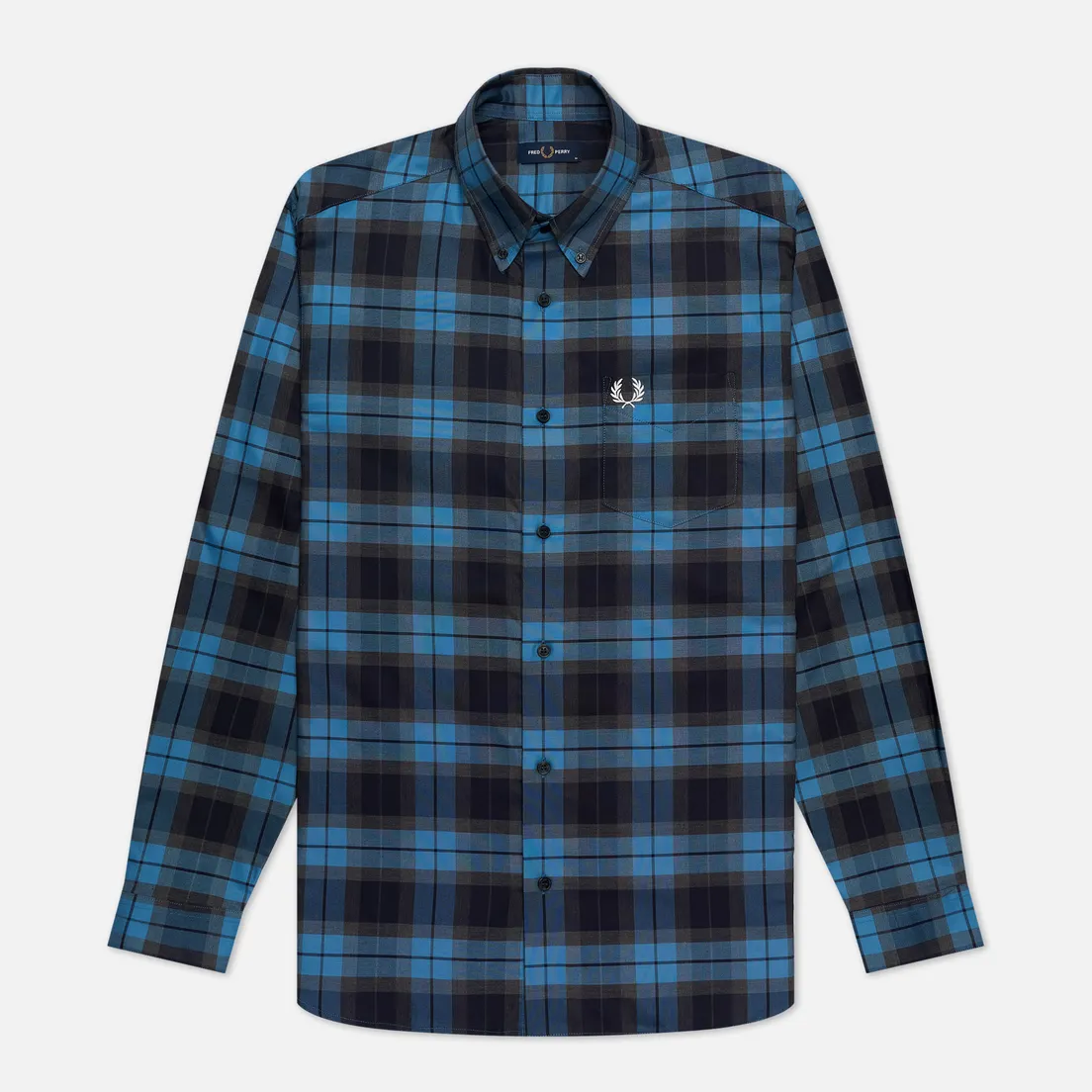 Fred Perry Мужская рубашка Bold Tartan