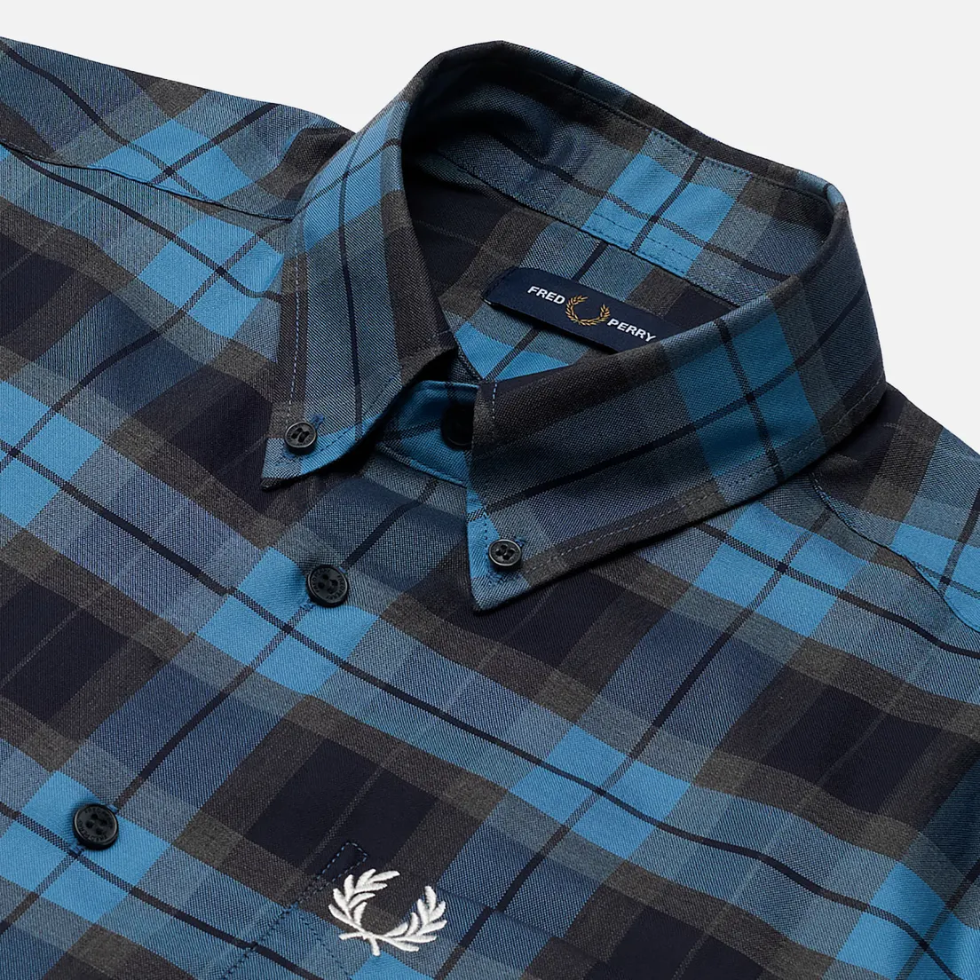 Fred Perry Мужская рубашка Bold Tartan