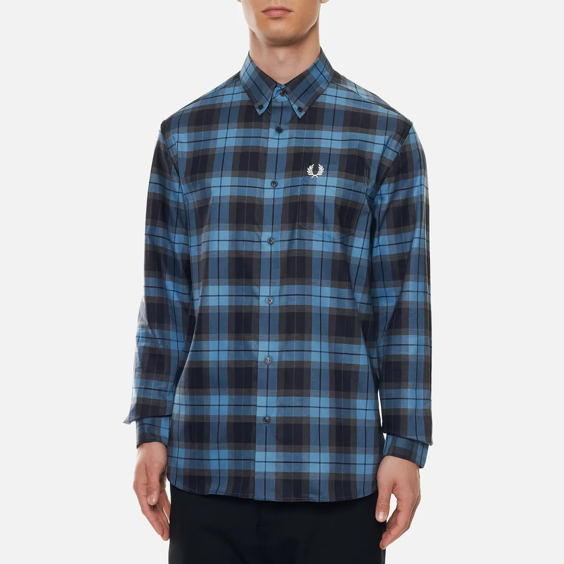 Fred Perry Мужская рубашка Bold Tartan