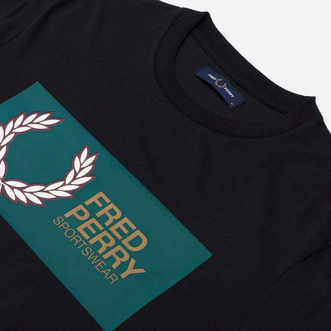 Fred Perry Мужская футболка Logo Colour Block