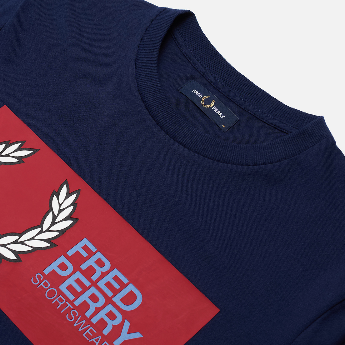 Fred Perry Мужская футболка Logo Colour Block