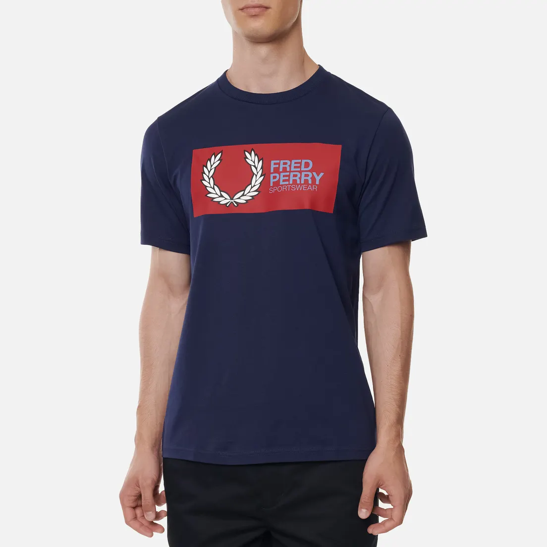 Fred Perry Мужская футболка Logo Colour Block