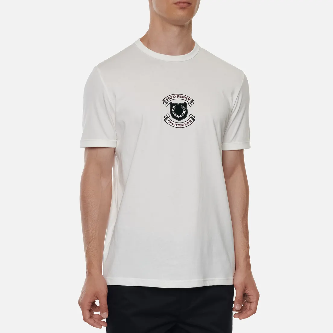 Fred Perry Мужская футболка Embroidered Sheild